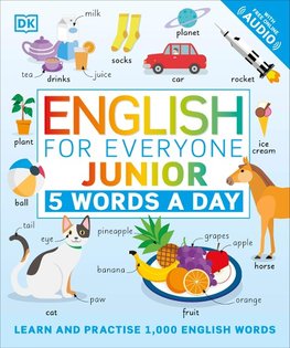 English for Everyone Junior: 5 Words a Day