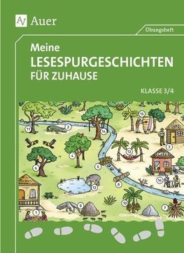 Meine Lesespurgeschichten für Zuhause - Klasse 3/4