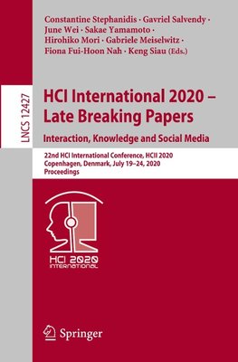 HCI International 2020 - Late Breaking Papers: Interaction, Knowledge and Social Media