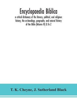 Encyclopaedia Biblica