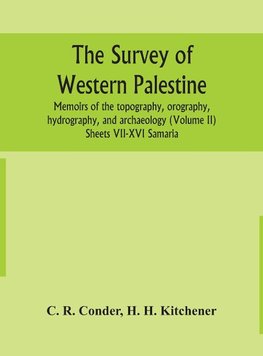 The Survey Of Western Palestine