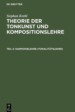 Harmonielehre (Tonalitätslehre)