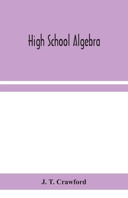 High School Algebra