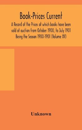 Book-Prices Current