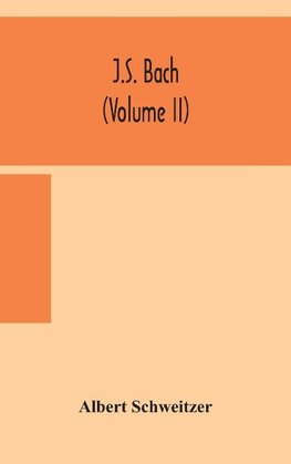 J.S. Bach (Volume Ii)
