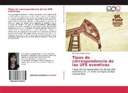 Tipos de correspondencia de las UFE eventivas