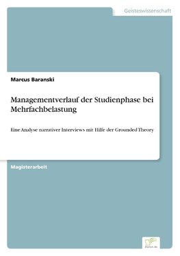 Managementverlauf der Studienphase bei Mehrfachbelastung