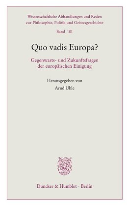 Quo vadis Europa?