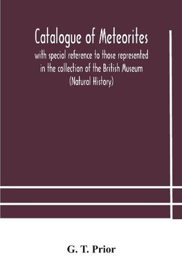 Catalogue Of Meteorites