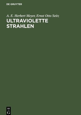 Ultraviolette Strahlen