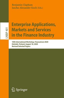 Enterprise Applications, Markets and Services in the Finance Industry