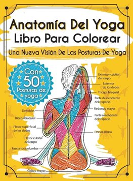 Anatomía Del Yoga Libro Para Colorear