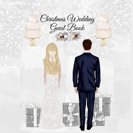 Christmas Wedding Guest Book
