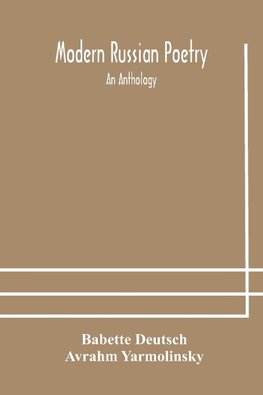 Modern Russian Poetry