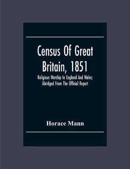 Census Of Great Britain, 1851