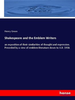 Shakespeare and the Emblem Writers