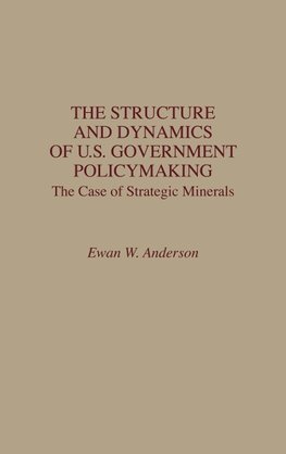 The Structure and Dynamics of U.S. Government Policymaking