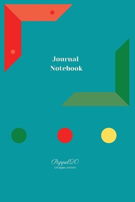 Journal Notebook |Persian Green | 6x9