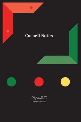 Cornell Notes | Black Cover | 6x9