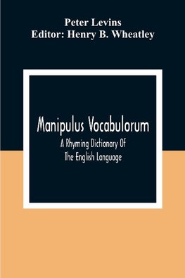 Manipulus Vocabulorum