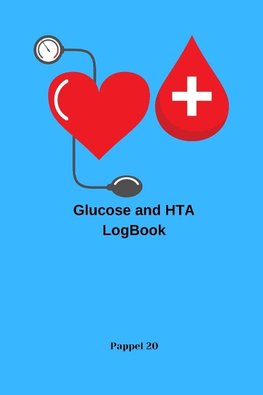 Glucose and Hypertension log book | 126 pages | 6x9 Inches