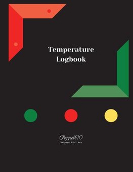 Device Temperature Log Book |206 pages | 8.5x11 Inches