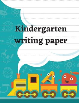 Kindergarten writing paper