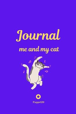 Me and My Cat, Journal | Journal for girls with cat |Purple Cover | 124 pages | 6x9 Inches