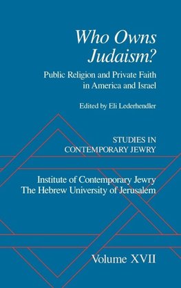 Studies in Contemporary Jewry