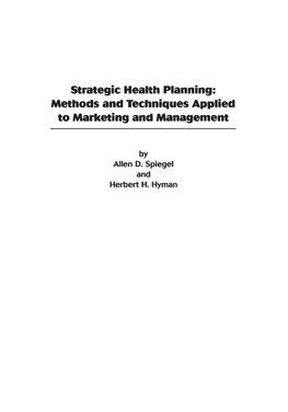 Strategic Health Planning