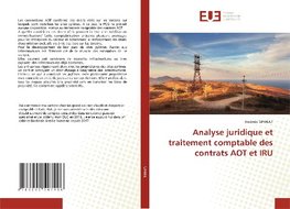 Analyse juridique et traitement comptable des contrats AOT et IRU