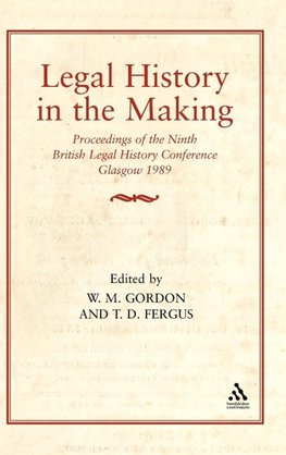 Legal History in the Making