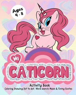 My Caticorn Activity Book Coloring