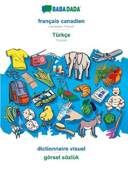 français canadien - Türkçe, dictionnaire visuel, BW