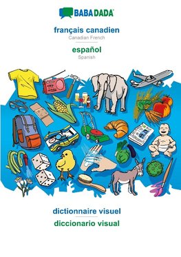 BABADADA black-and-white, français canadien - español, dictionnaire visuel - diccionario visual