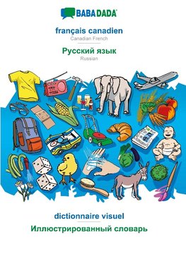 français canadien - Russian (in cyrillic script), dictionnaire visuel, BW