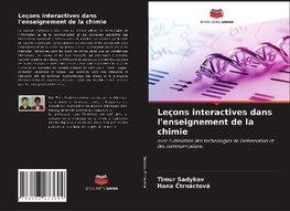 Leçons interactives dans l'enseignement de la chimie