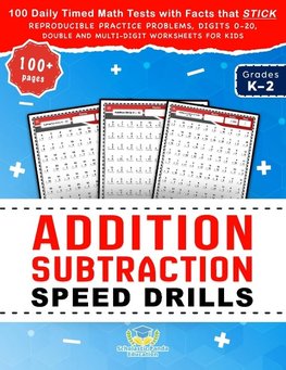 Addition Subtraction Speed Drills