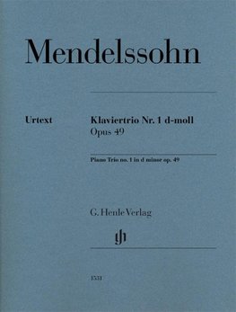 Mendelssohn Bartholdy, Felix - Klaviertrio Nr. 1 d-moll op. 49