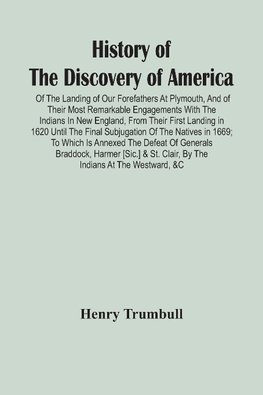 History Of The Discovery Of America