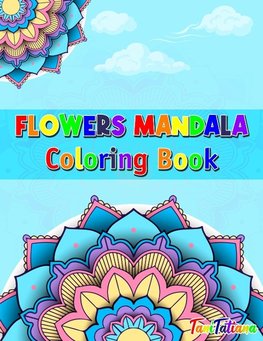 Flowers Mandala Coloring Book