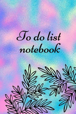 To do list Notebook