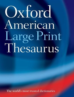 OXF AMERCIAN LARGE PRINT THESAURUS C