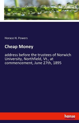 Cheap Money