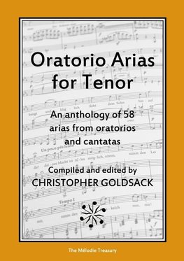 Oratorio Arias for Tenor