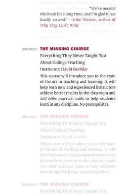 The Missing Course