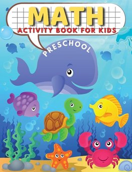 Preschool math activity book