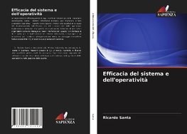 Efficacia del sistema e dell'operatività