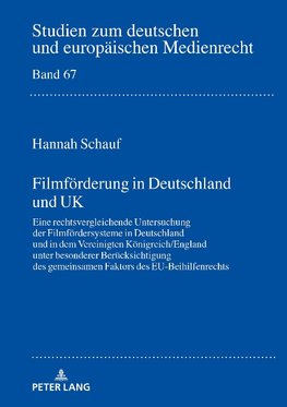 Filmförderung in Deutschland und UK