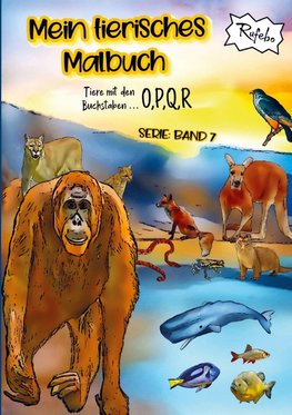 Mein tierisches Malbuch